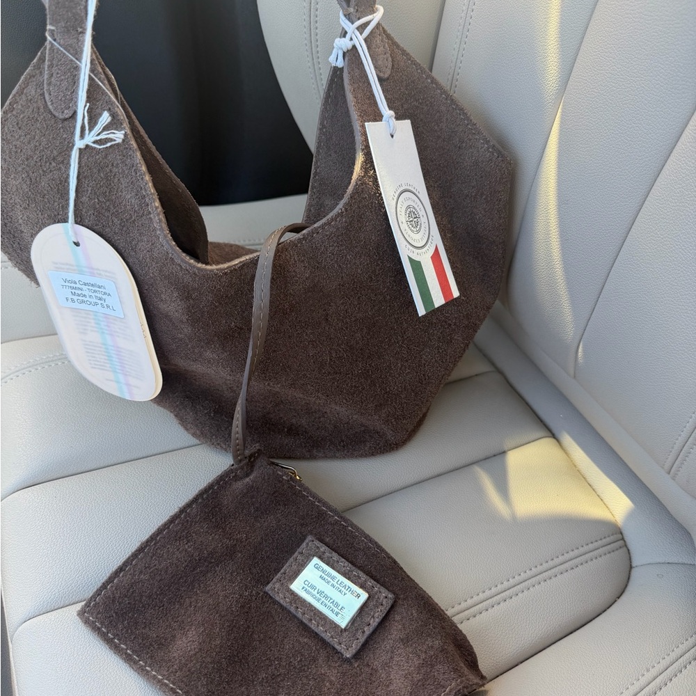 Viola Castellani Suede Bag